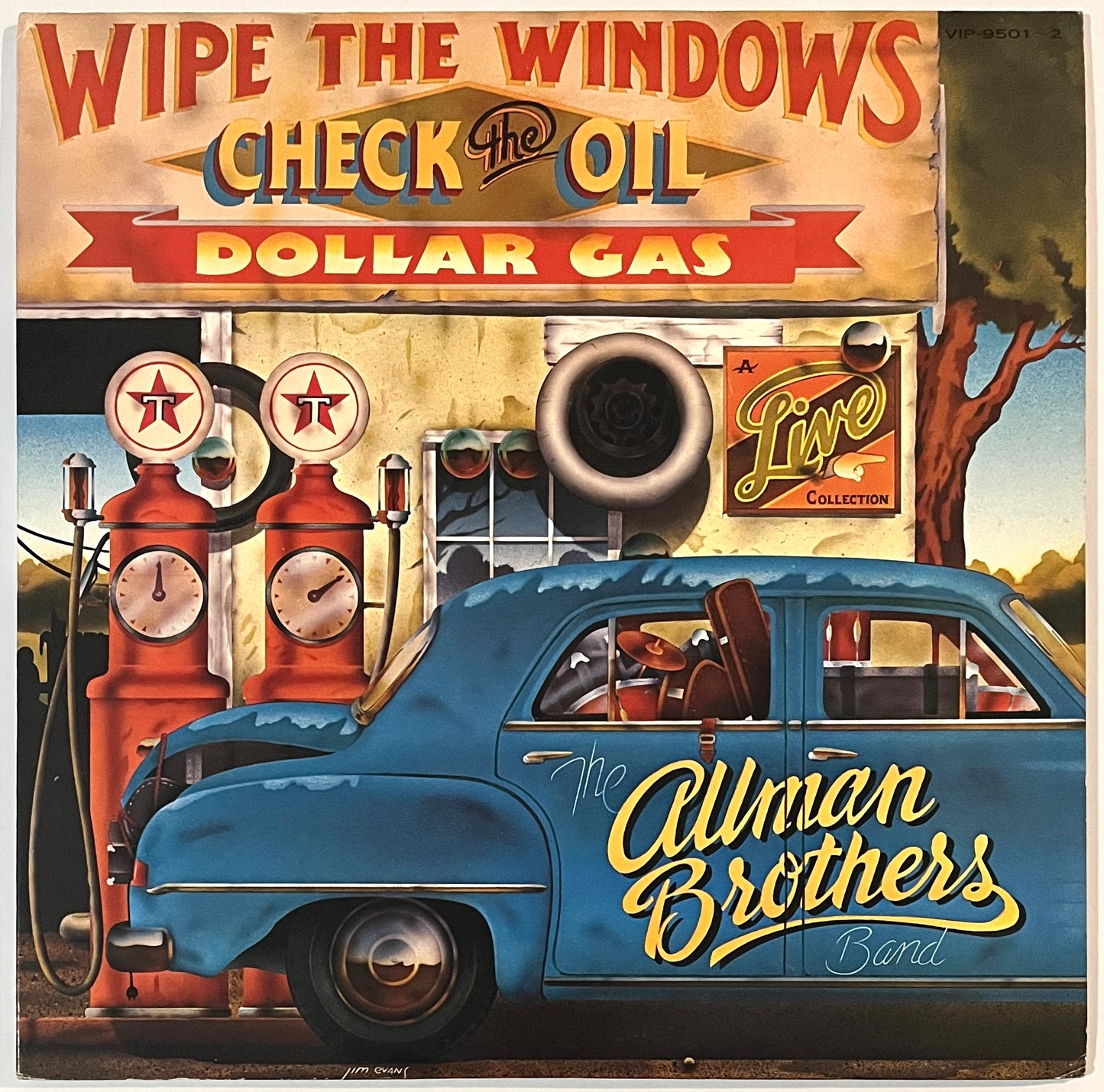 Allman Brothers Band - Wipe The Windows, Check The Oil, Dollar Gas (White Label Promo)