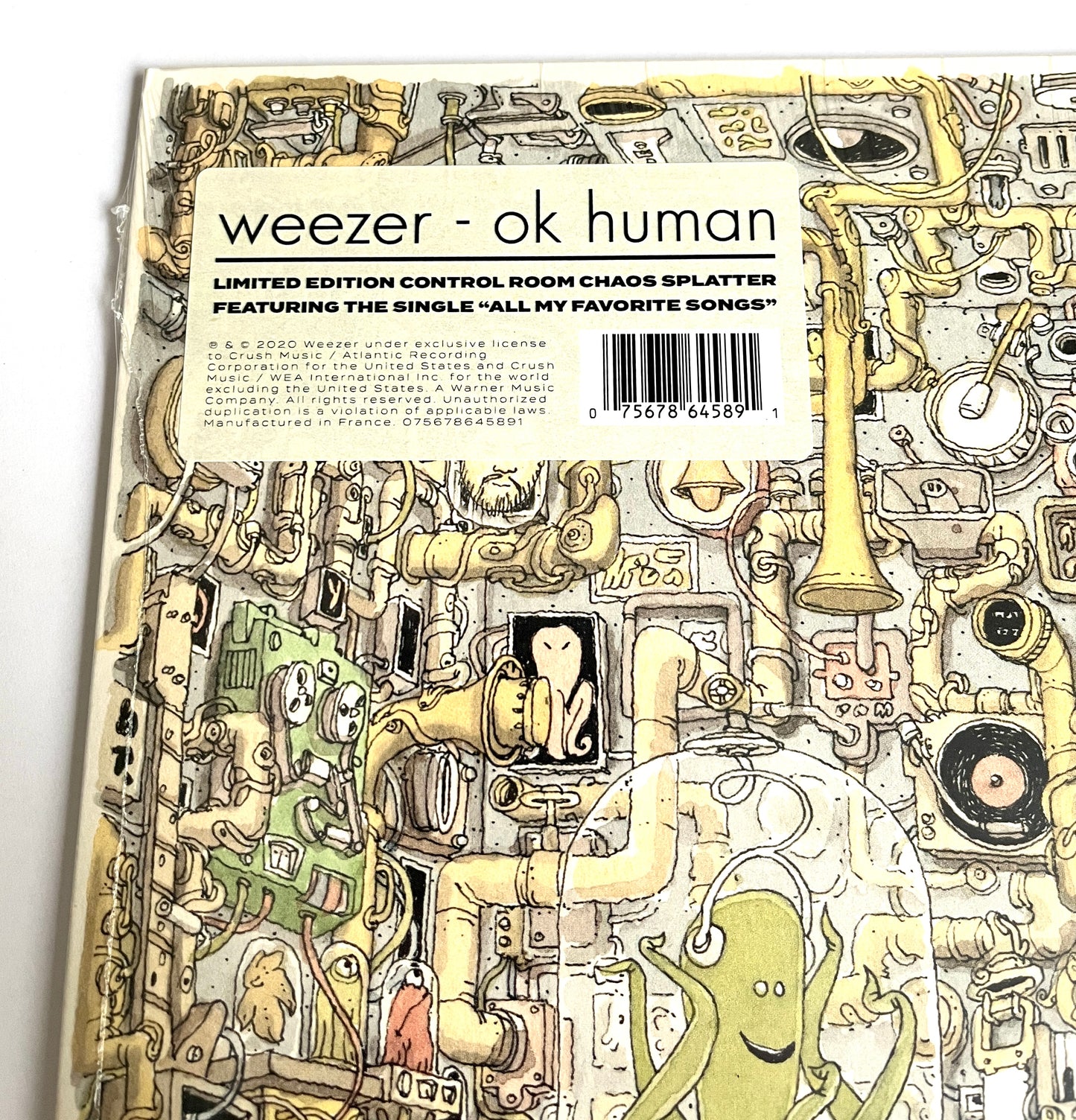 Weezer – OK Human (Splatter Vinyl)