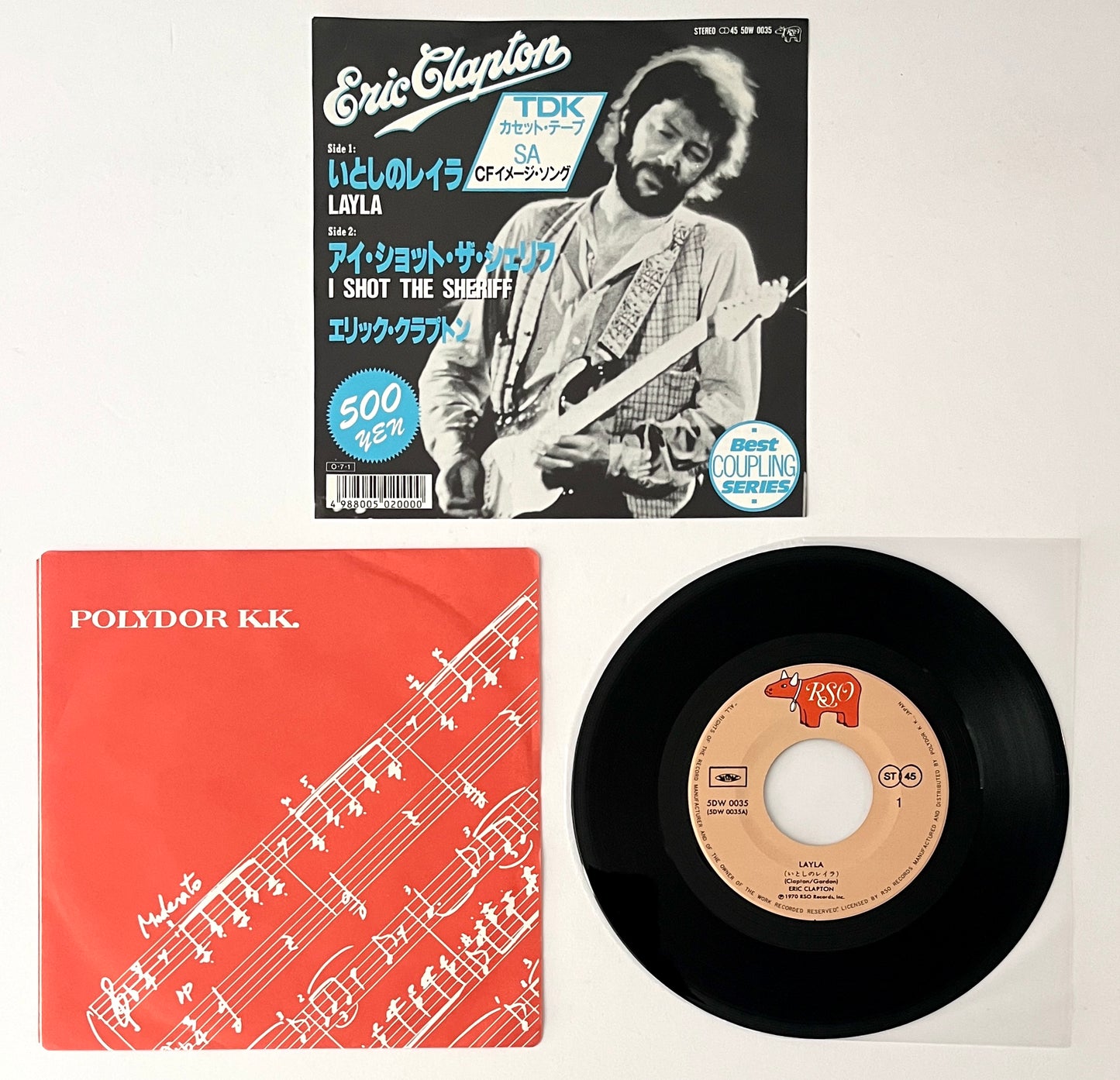 Eric Clapton - Layla / I Shot The Sheriff (7” Single)