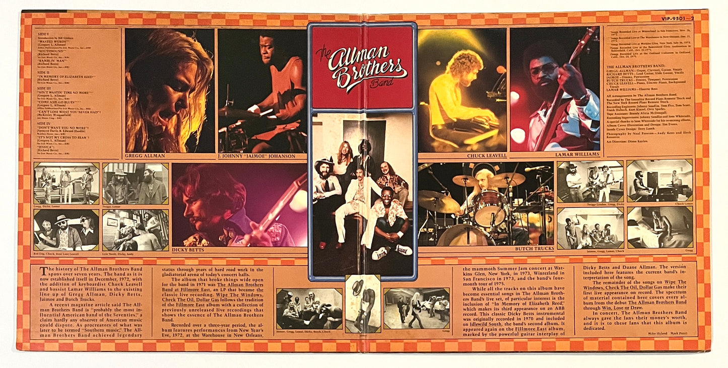 Allman Brothers Band - Wipe The Windows, Check The Oil, Dollar Gas (White Label Promo)