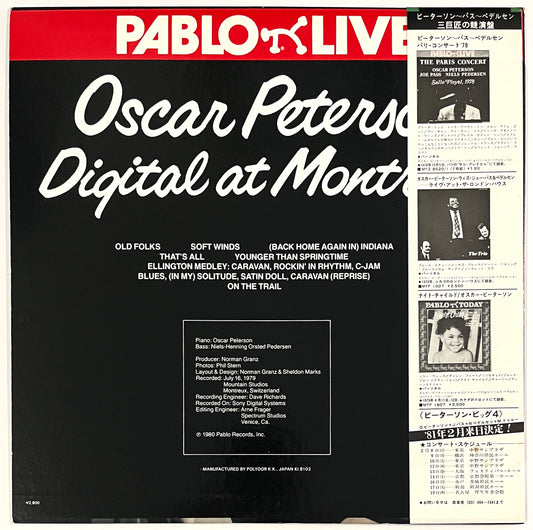 Oscar Peterson - Digital At Montreux