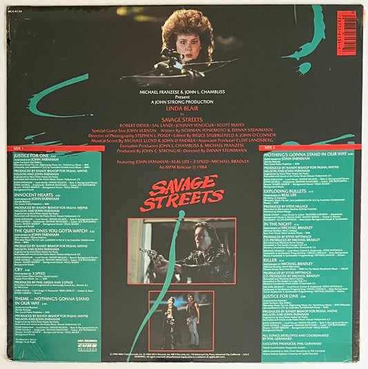 Savage Streets - Original Motion Picture Soundtrack (Sealed)