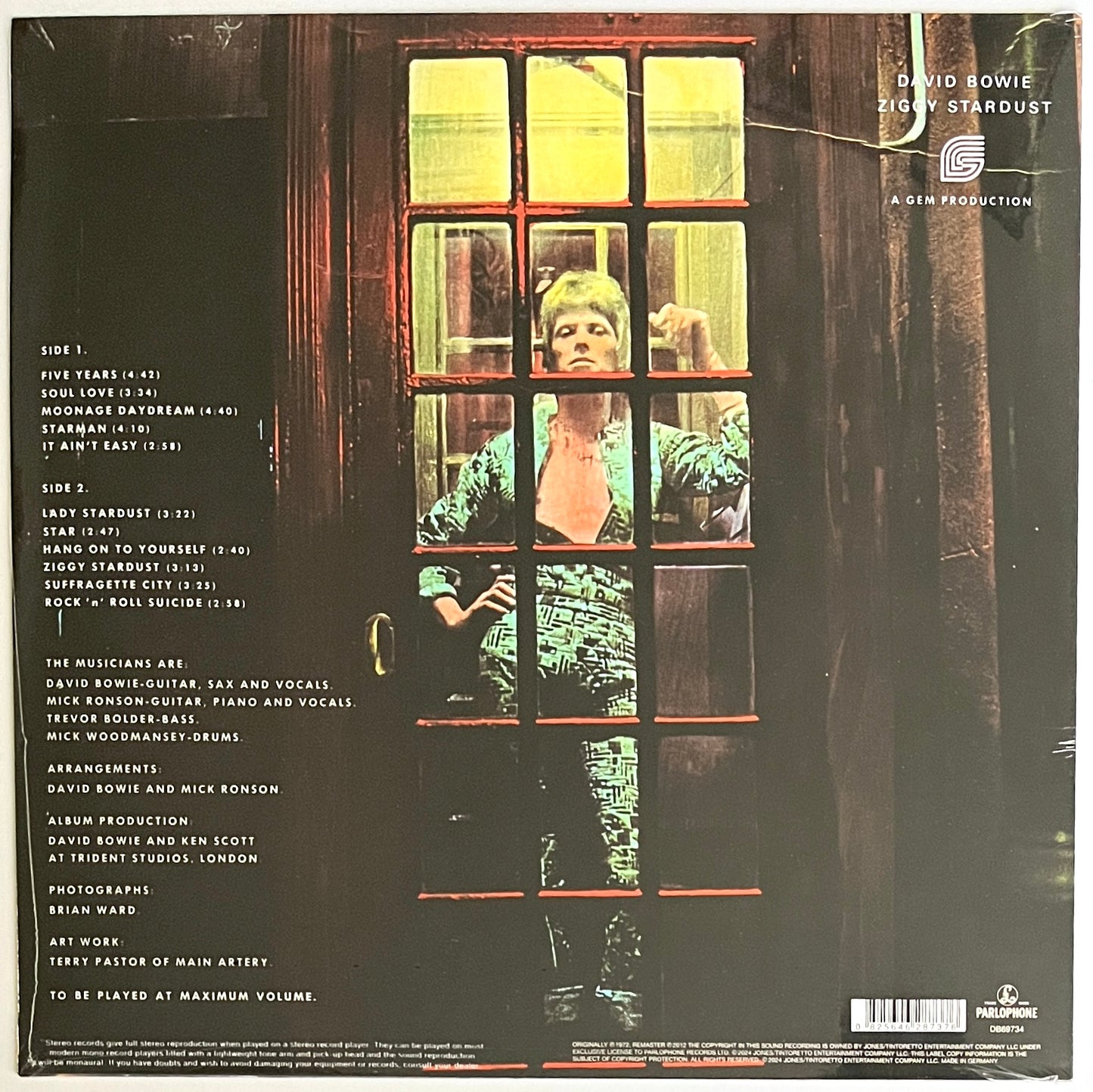 David Bowie - The Rise And Fall Of Ziggy Stardust And The Spiders From Mars