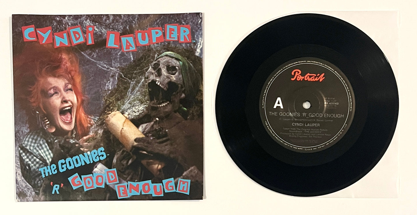 Cyndi Lauper - The Goonies 'R' Good Enough (7” Single)