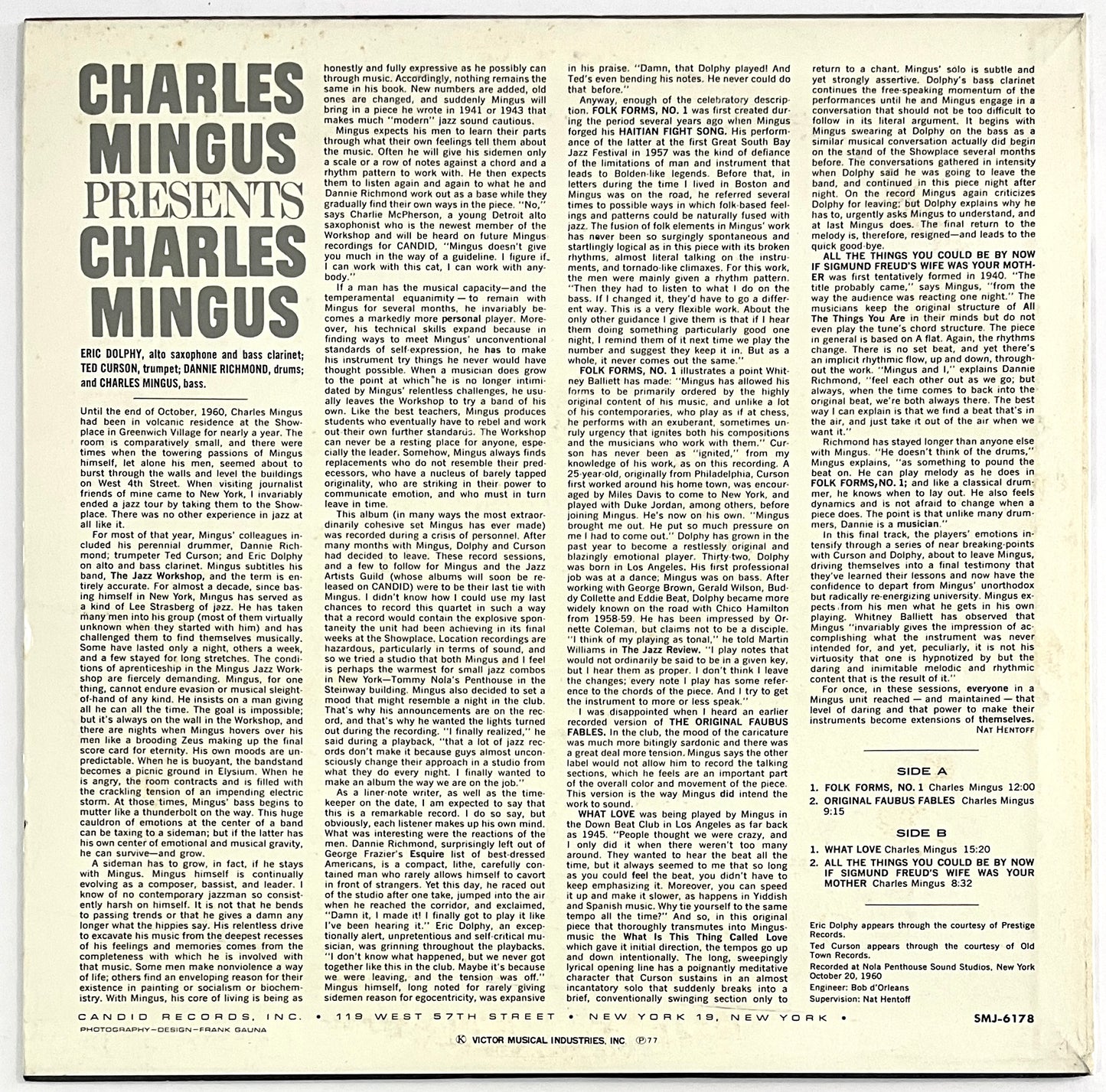 Charles Mingus - Presents Charles Mingus