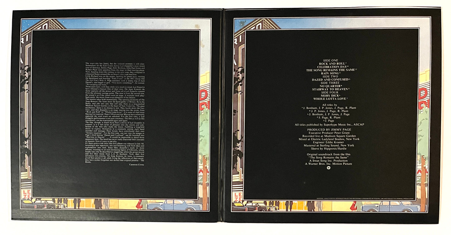 Led Zeppelin - Soundtrack From The Film: The Song Remains The Same