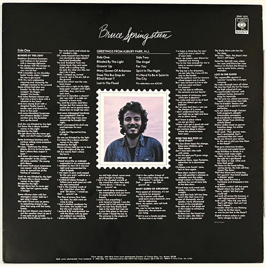 Bruce Springsteen - Greetings From Asbury Park, N.J.