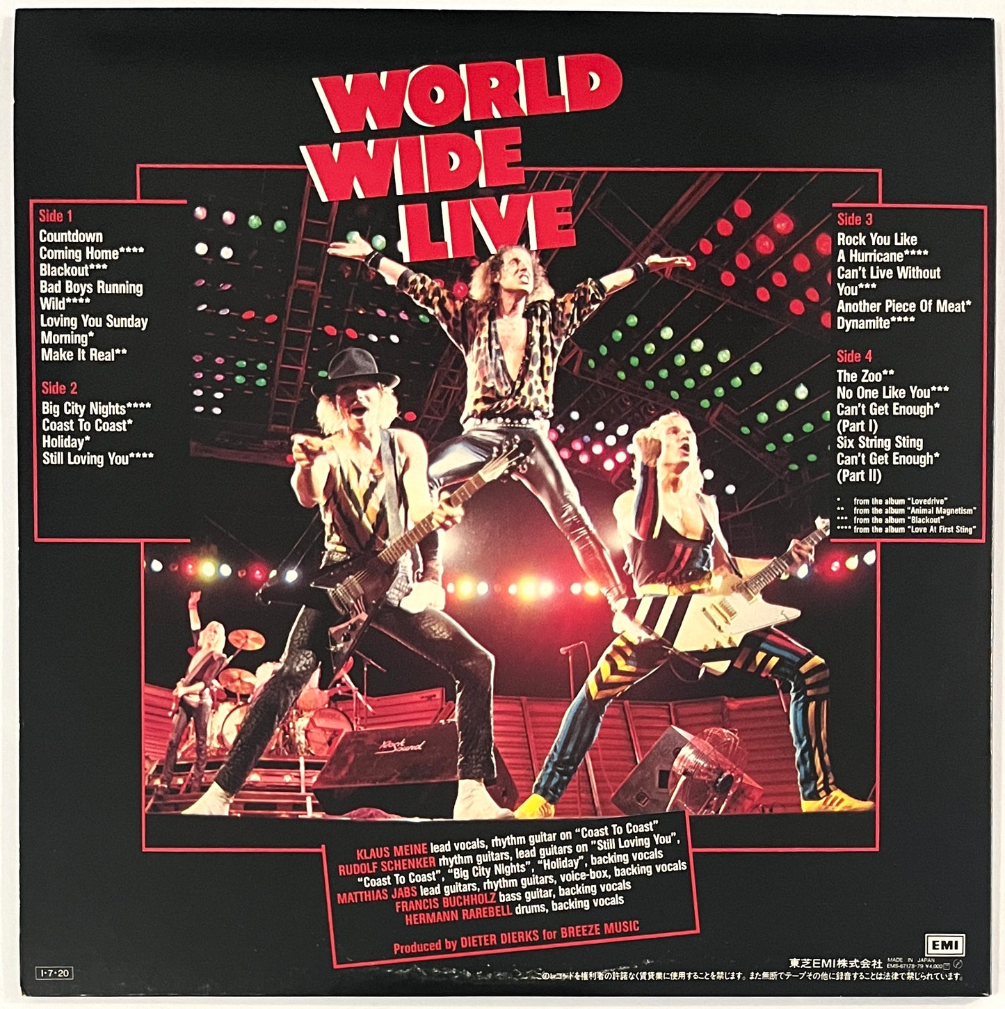 Scorpions - World Wide Live (With Poster)