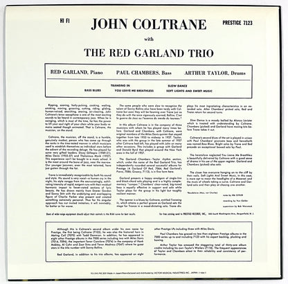 John Coltrane With The Red Garland Trio - Traneing In