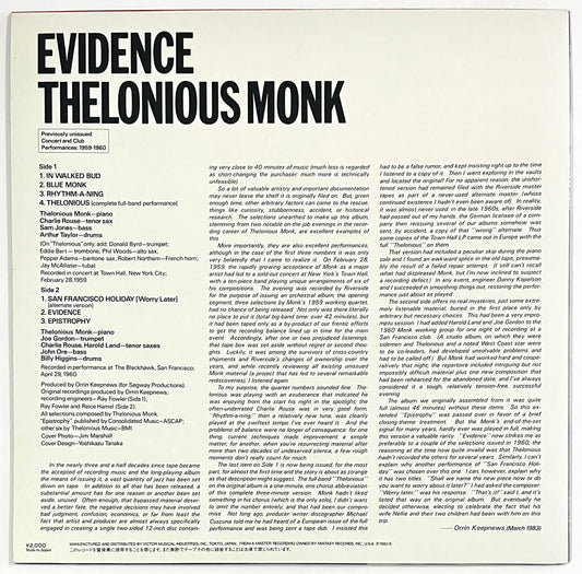 Thelonious Monk - Evidence