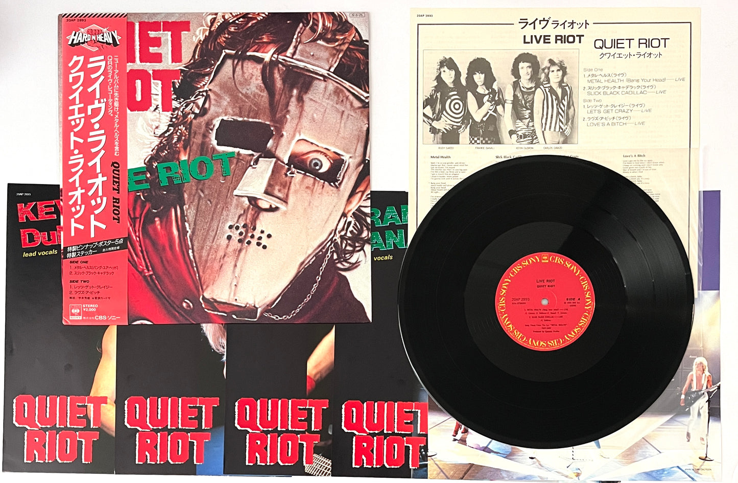 Quiet Riot - Live Riot (12” EP)