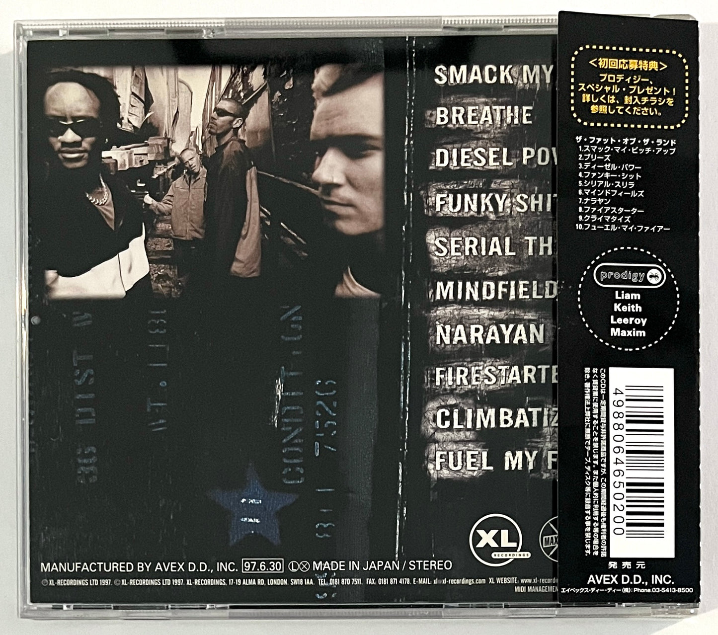 Prodigy - The Fat Of The Land (CD)