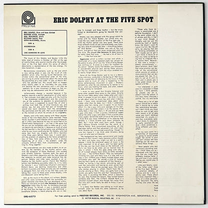 Eric Dolphy - At The Five Spot Volume 2