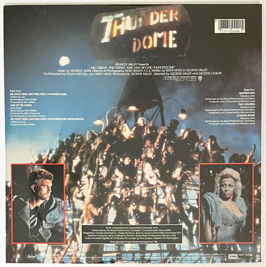 Mad Max Beyond Thunderdome - Original Motion Picture Soundtrack (Sealed, With Poster)