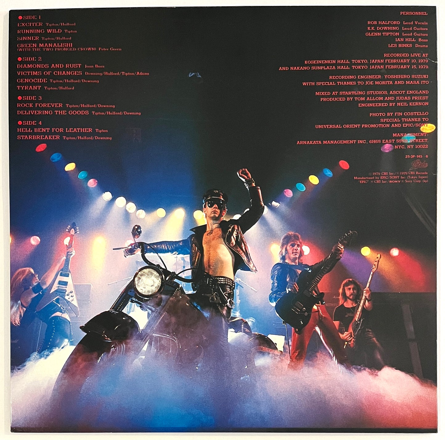Judas Priest - Priest In The East (With 7” EP)