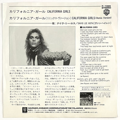 David Lee Roth - California Girls (7” Single)