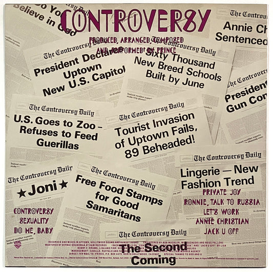 Prince - Controversy