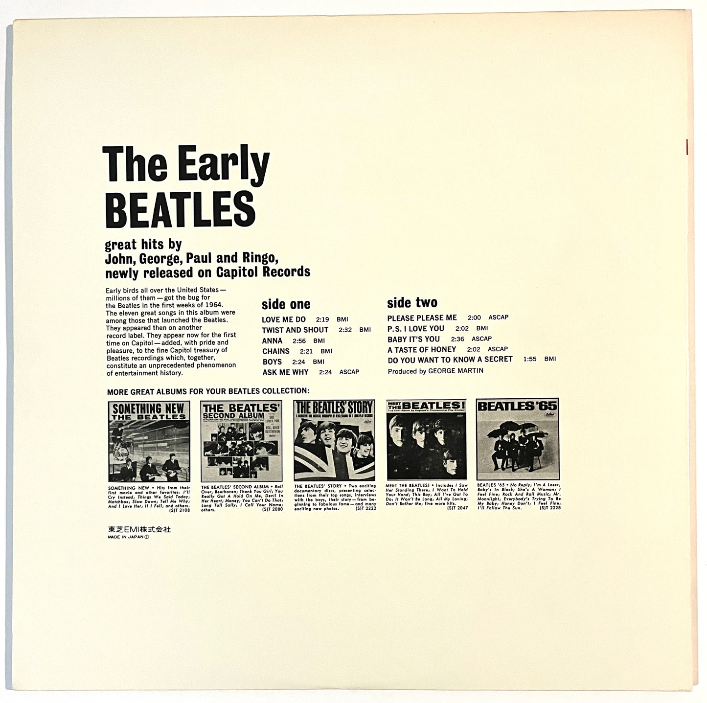 Beatles - The Early Beatles