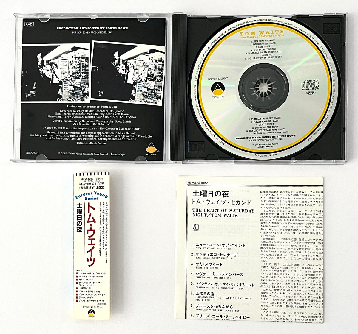 Tom Waits - The Heart Of Saturday Night (CD)