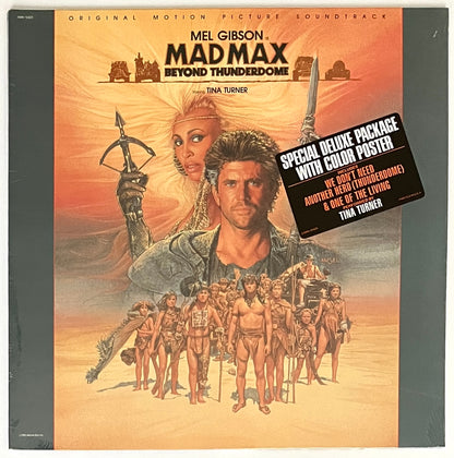 Mad Max Beyond Thunderdome - Original Motion Picture Soundtrack (Sealed, With Poster)