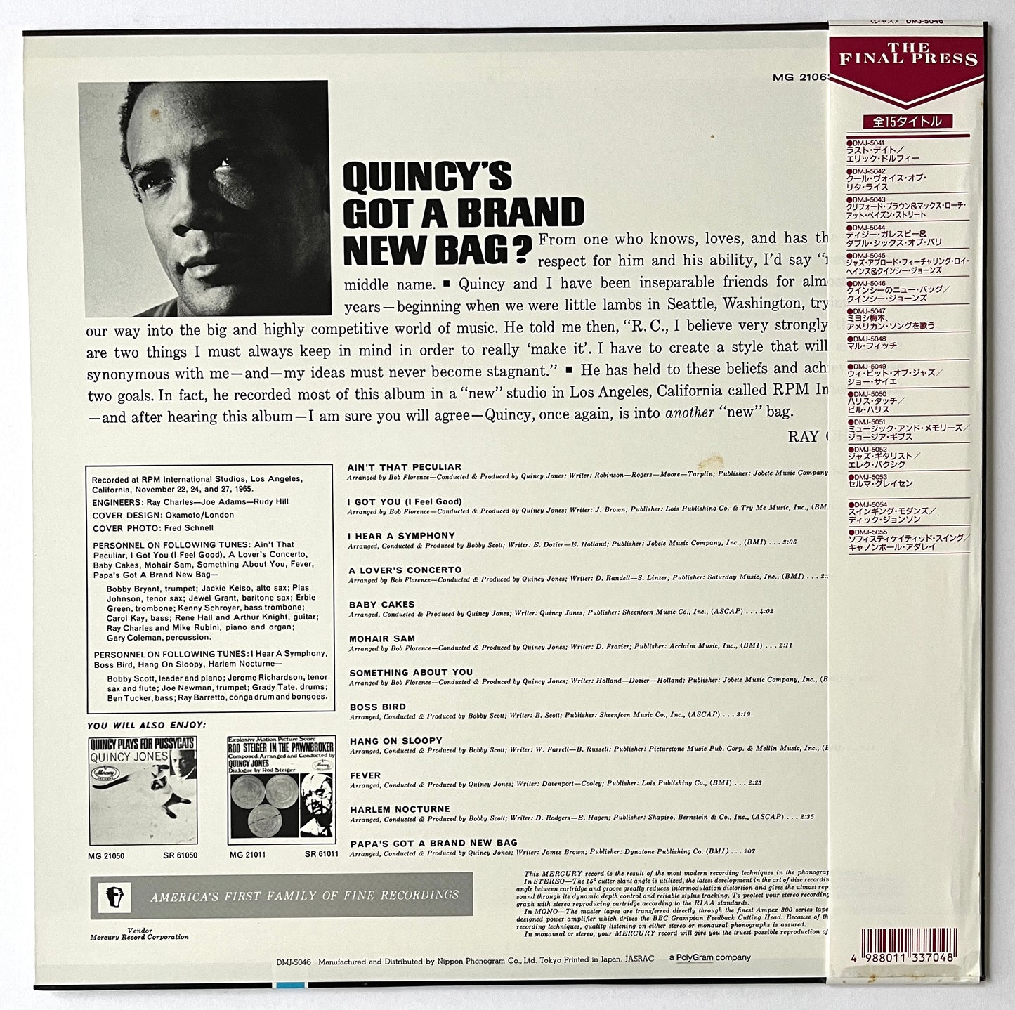 Quincy Jones - Quincy’s Got A Brand New Bag